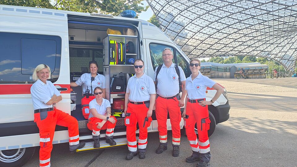 sanwd_nord2_olympiagelände_2023 Sanitätswachdienst im Olympiagelände